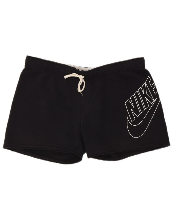 Pantaloncini sportivi grafici da uomo NIKE medio cotone nero
