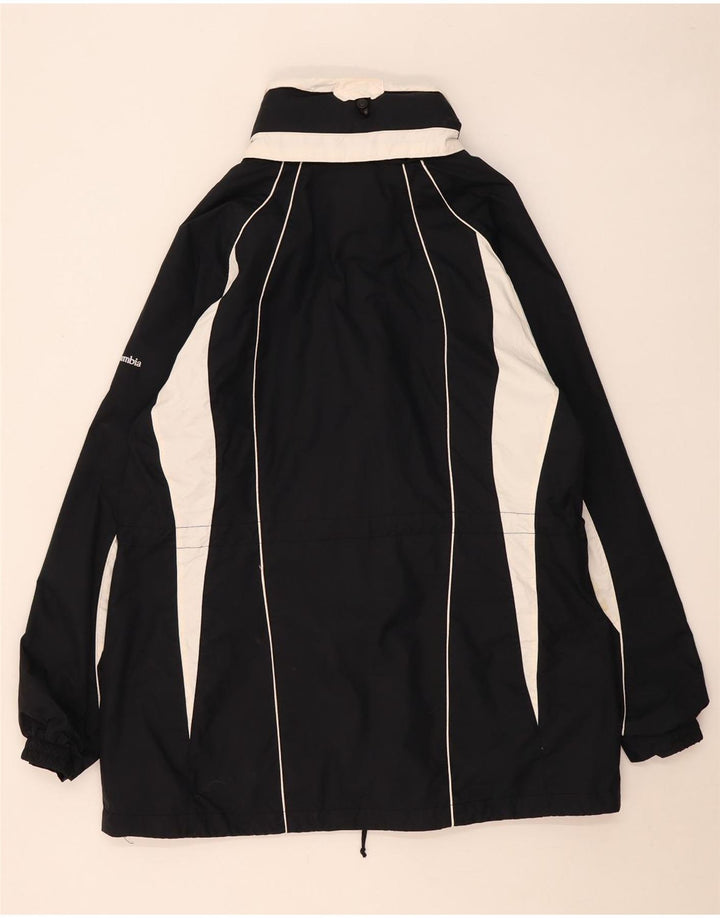 Giacca a vento Columbia Interchange da donna UK 18 XL Blocco colore nero
