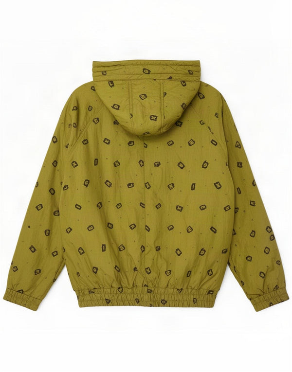 Mexx Giacca a vento con cappuccio da donna UK 18 XL Nylon verde
