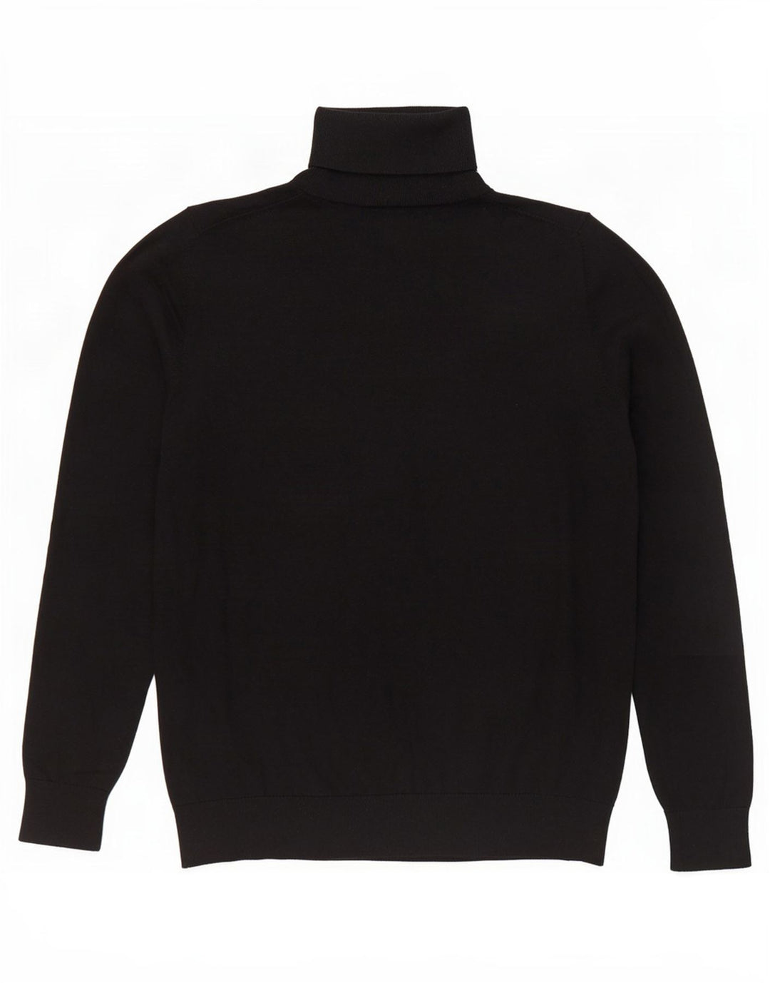 Maglione maglione da donna a collo alto Massimo Dutti UK 14 grande seta nera