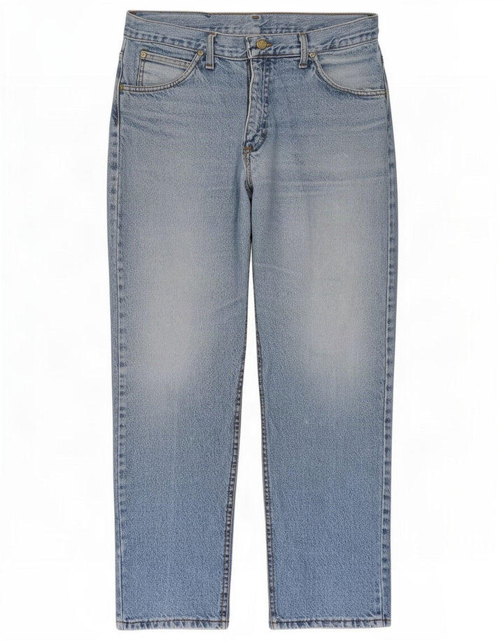 Jeans dritti Brooklyn da donna Lee W32 L30 cotone blu