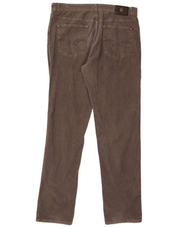 Pantaloni Trussardi Uomo 380 Straight Corduroy IT 56 3XL W40 L35 Marrone