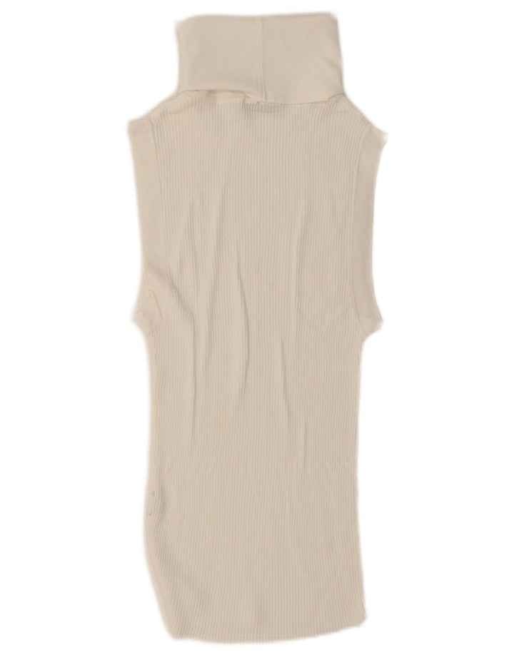 Canotta canotta da donna Zara UK 14 grande bianca