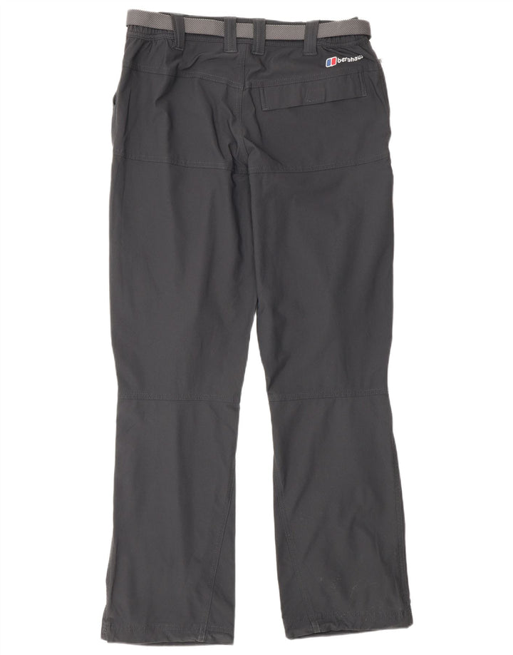 Pantaloni cargo dritti da uomo Berghaus W30 L32 poliestere grigio
