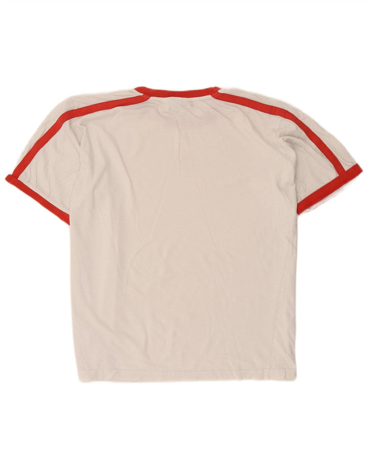 T-shirt da uomo Puma Top XL bianca a blocchi di colore