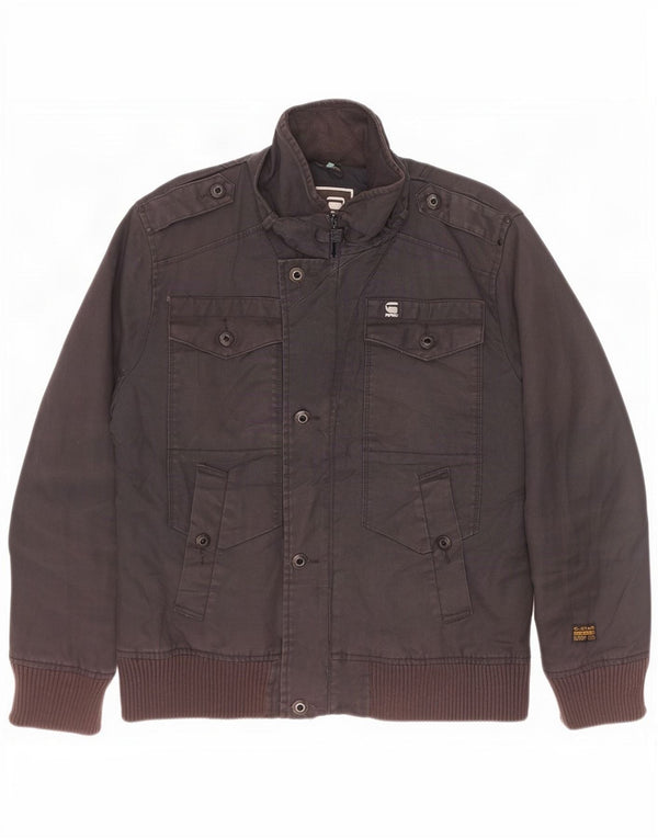 Giacca militare da uomo G-Star Raw UK 42 XL Cotone nero