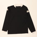 KAPPA Womens Top Long Sleeve UK 18 XL Black Polyester Vintage Kappa and Second-Hand Kappa from Messina Hembry 