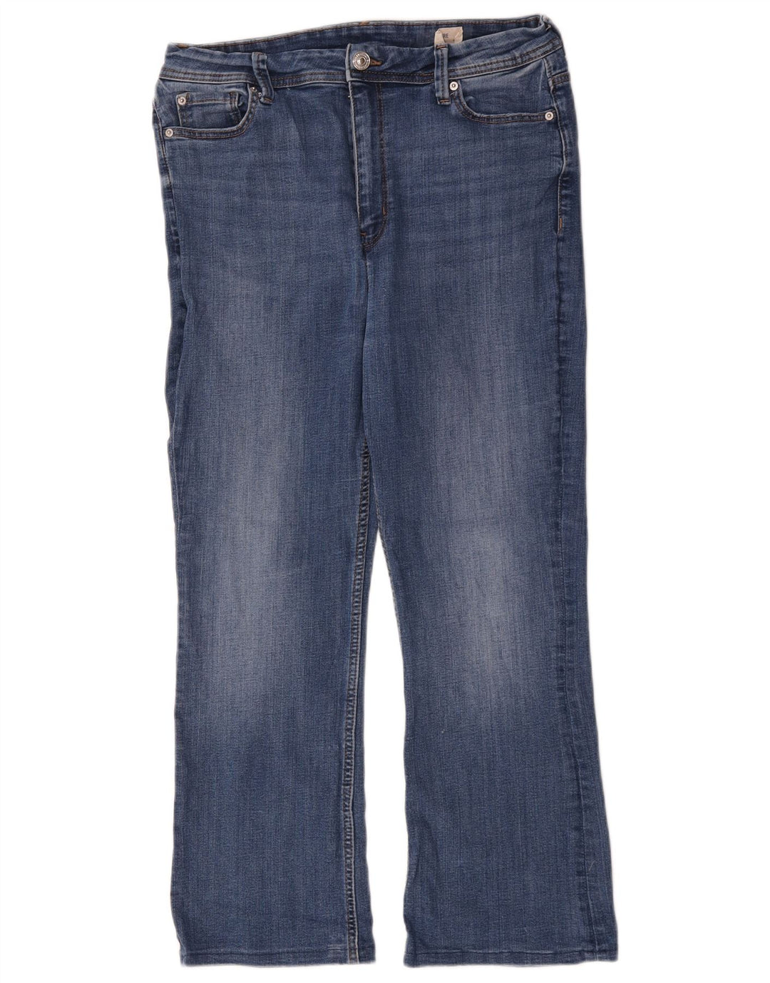 Jeans Bootcut da donna Marks & Spencer W32 L26 cotone blu