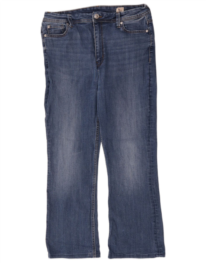 Jeans Bootcut da donna Marks & Spencer W32 L26 cotone blu