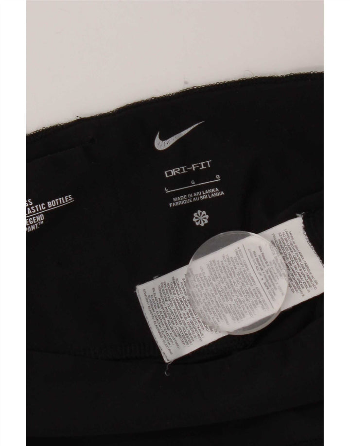 Leggings Nike Dri Fit da donna UK 14 grande poliestere nero