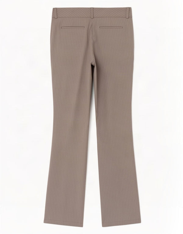 Pantaloni chino da donna Tommy Hilfiger US 10 Large W32 L32 Gessato grigio