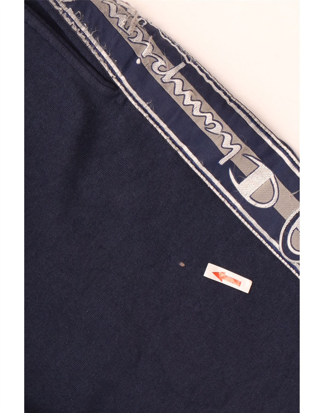 Pantaloni da tuta grafica da uomo Champion a blocchi di colore blu navy medio