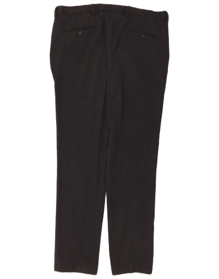 Pantaloni chino slim da uomo Marks & Spencer W36 L31 Grigi
