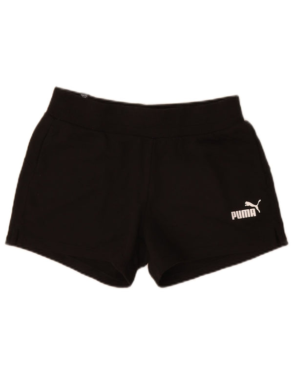 Pantaloncini sportivi Puma da donna UK 10 piccoli neri