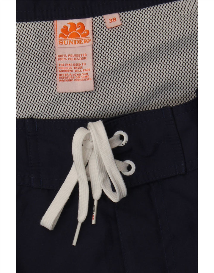 Pantaloncini da bagno da uomo Sundek XL blu navy in poliestere