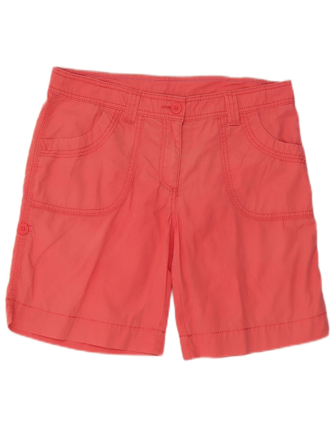 Pantaloncini Marks & Spencer da donna UK 10 piccoli W30 cotone rosa