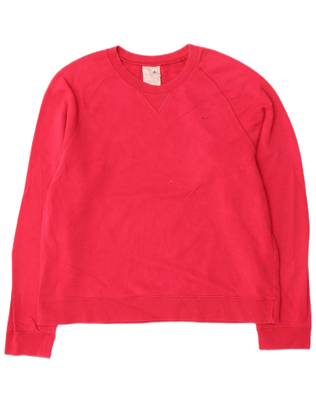 Felpa Nike Donna Maglione US 16/18 XL Cotone Rosa