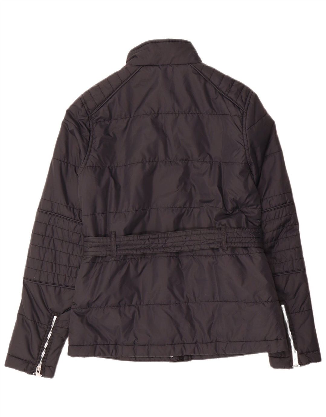 Giacca imbottita da donna Jack Wills UK 10 piccola in nylon nero