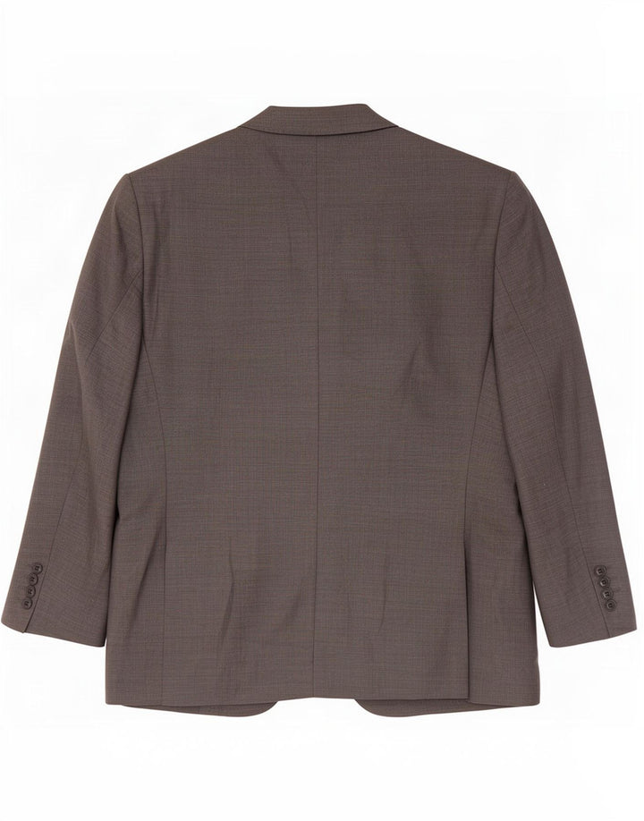 Giacca blazer a 2 bottoni su misura da uomo Marks & Spencer UK 40 Grigio medio