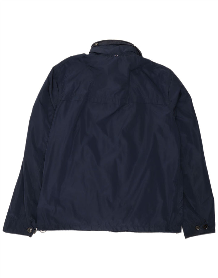 Giacca a vento da uomo Tommy Hilfiger UK 42 XL poliestere blu navy