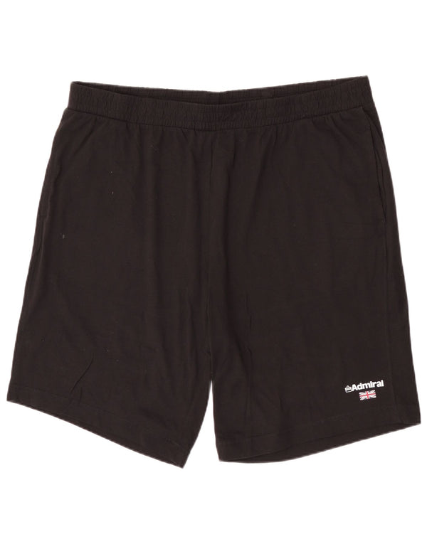 Pantaloncini sportivi da uomo Admiral 3XL cotone nero