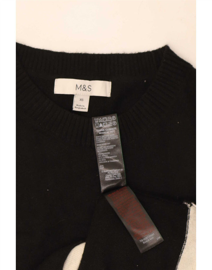 Canotta da donna Marks & Spencer UK 6 XS poliestere nero
