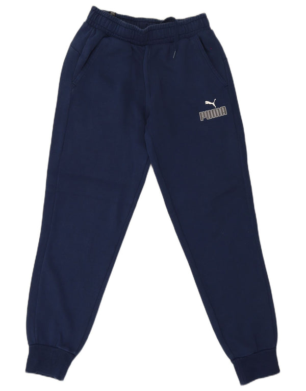 Pantaloni da tuta grafica da uomo Puma Joggers Small Blu Navy