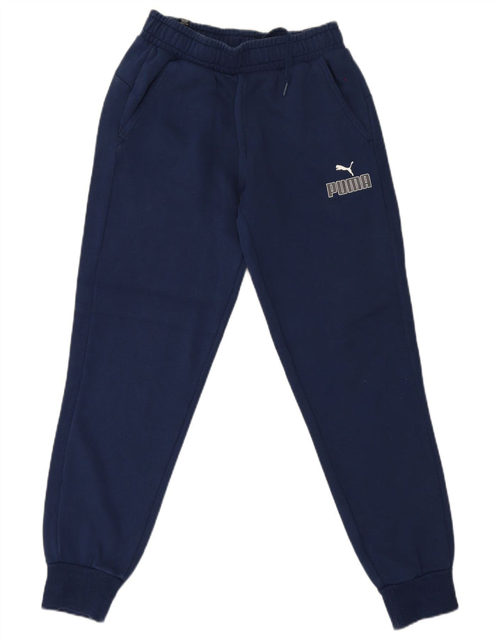Pantaloni da tuta grafica da uomo Puma Joggers Small Blu Navy