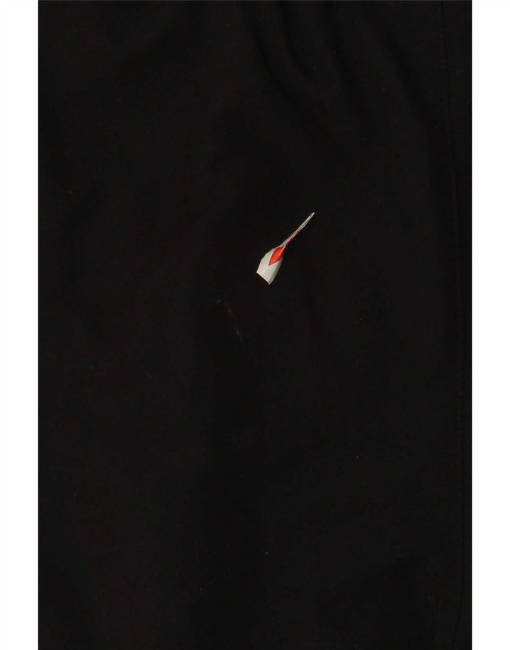 Pantaloncini sportivi Adidas da uomo piccoli in poliestere nero