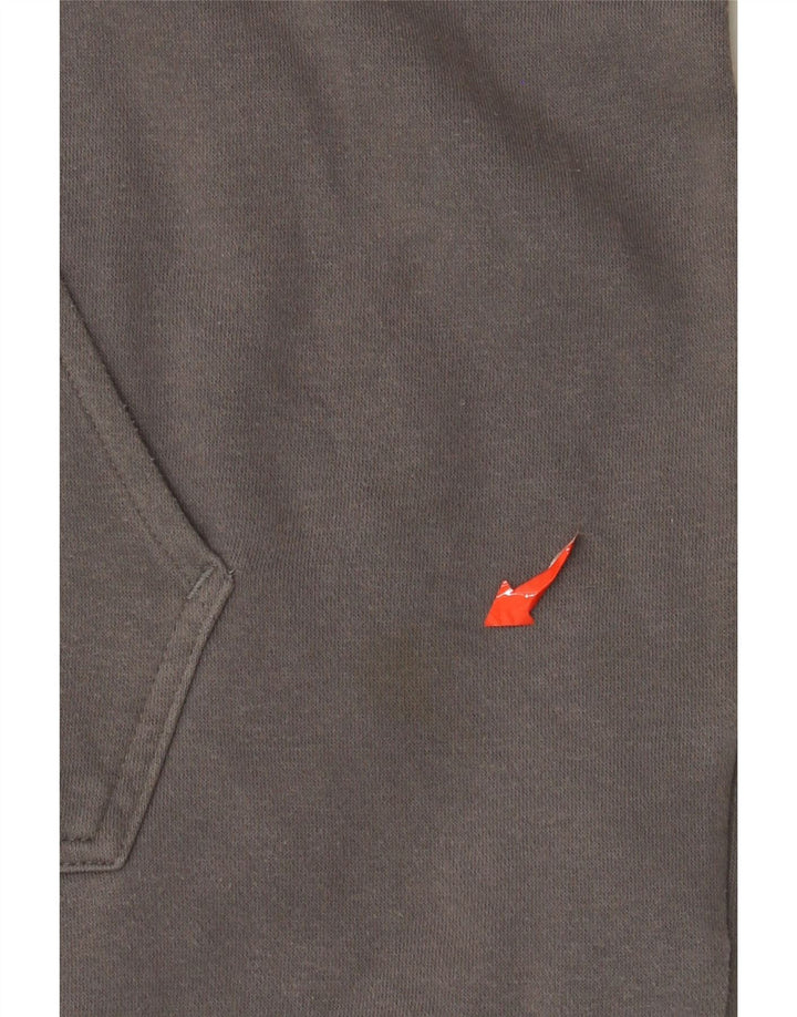 Felpa con cappuccio da uomo Adidas 2XL in cotone grigio