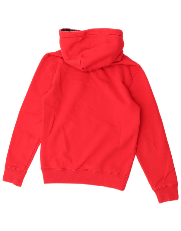 Felpa con cappuccio grafica da donna Champion UK 6 XS rosso cotone