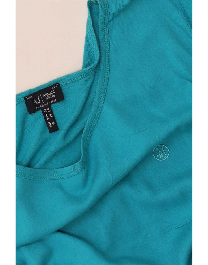 T-shirt da donna Armani Jeans Top UK 12 Blu medio