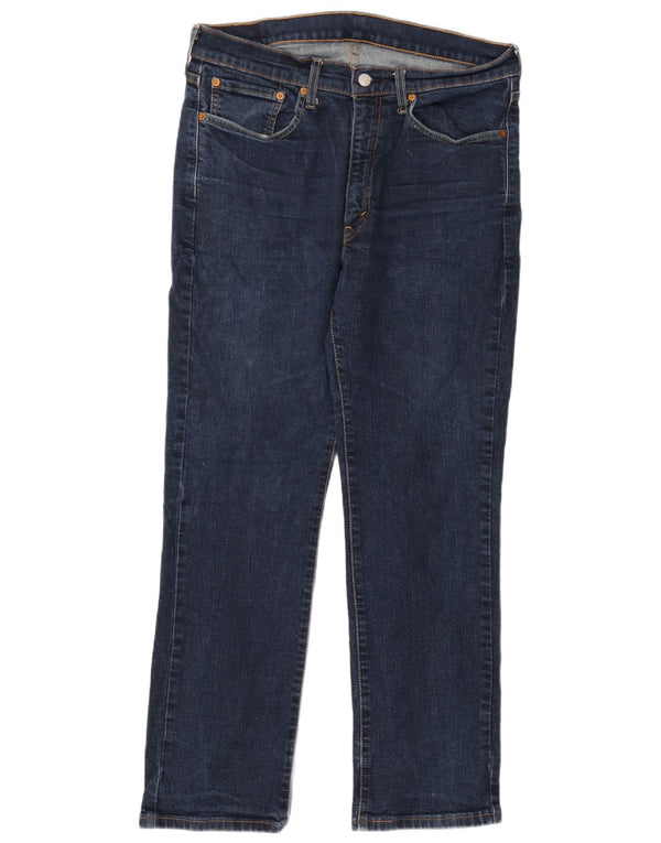 Levi's Uomo 514 Jeans dritti W36 L30 Cotone blu navy