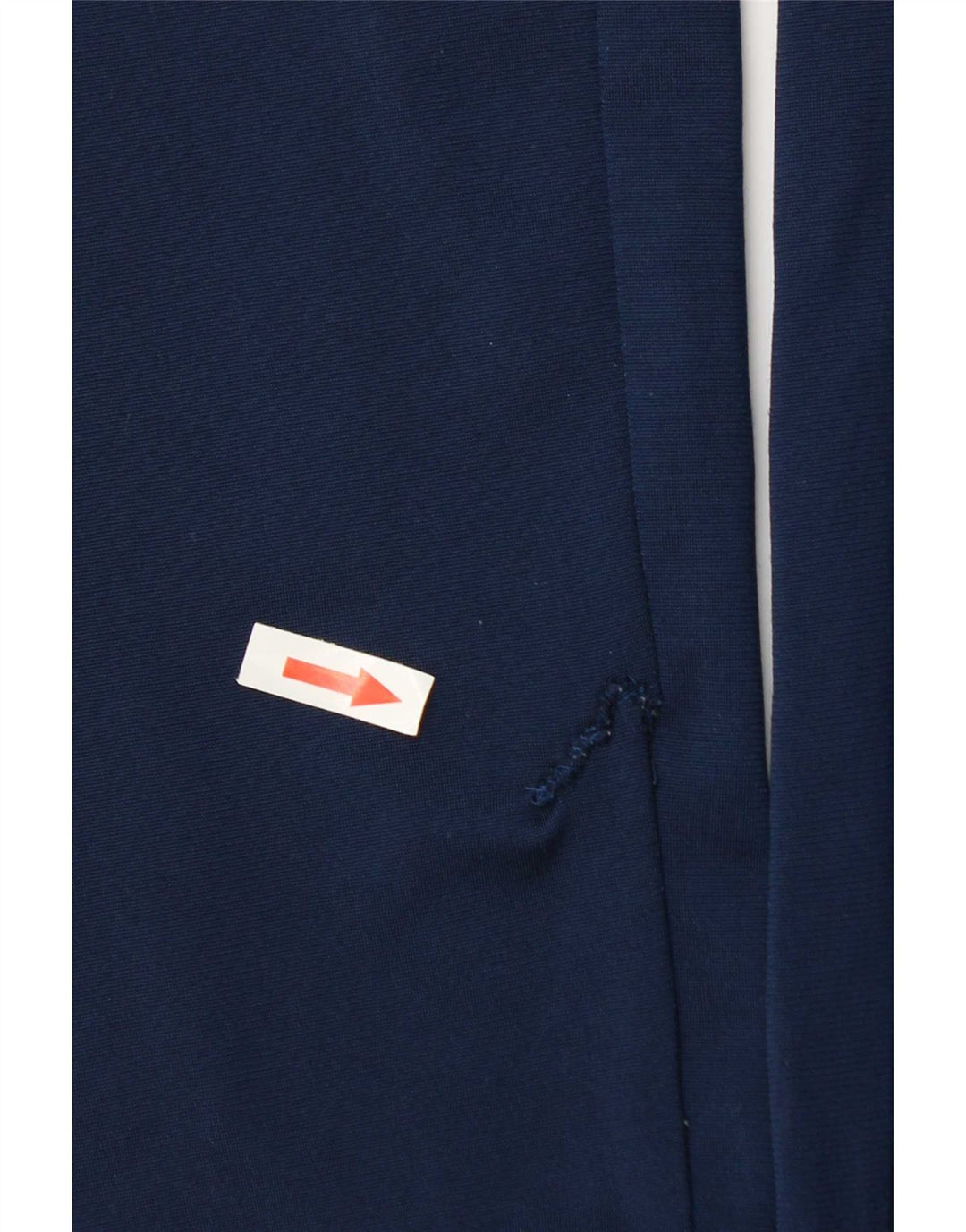 Pantaloni da tuta da uomo Adidas Large in poliestere blu navy