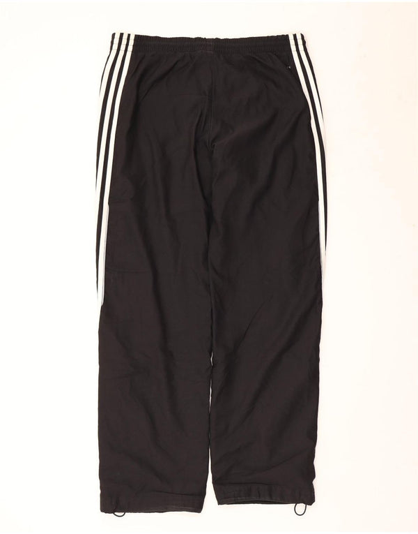 Pantaloni da tuta da uomo Adidas Small neri in poliestere