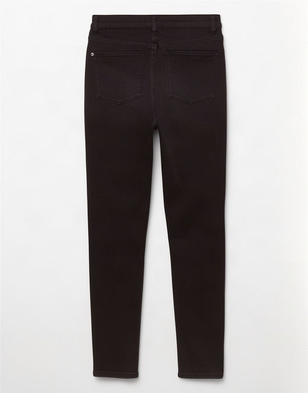 Jeans skinny da donna MINT VELVET UK 10 Small W28 L28 Cotone grigio