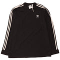 Top Adidas da uomo a maniche lunghe XL in cotone nero