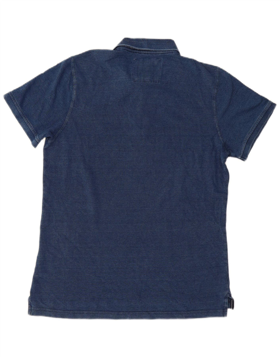Crew Clothing Polo da uomo in cotone medio blu navy