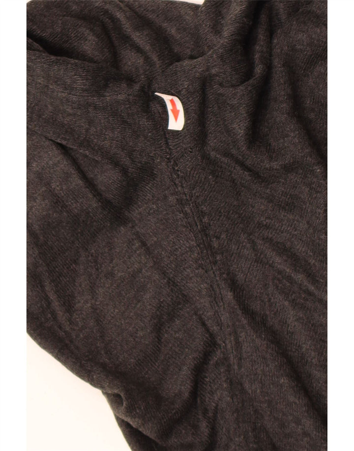 Maglione maglione girocollo da uomo Marks & Spencer grande acrilico grigio