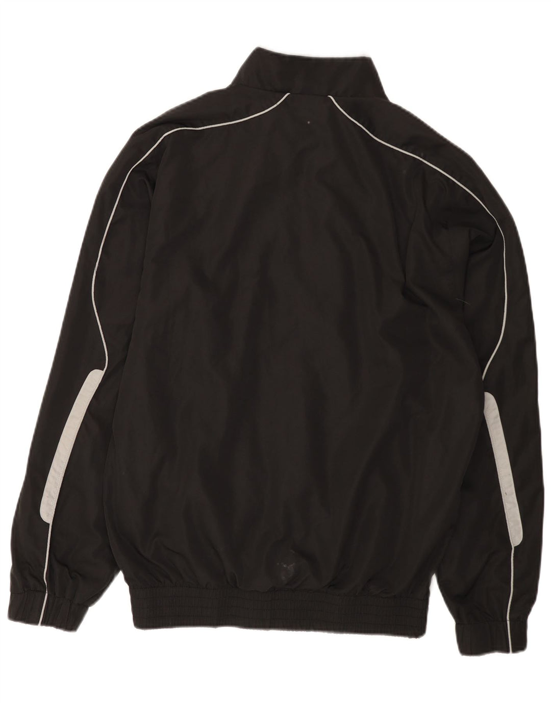Giacca da ginnastica grafica da uomo Umbro XL XL in poliestere color block nero