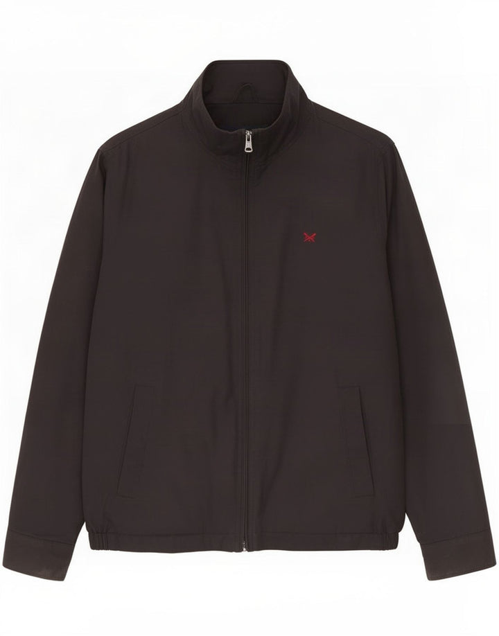 Crew Clothing Giubbotto bomber da uomo UK 38 Cotone nero medio