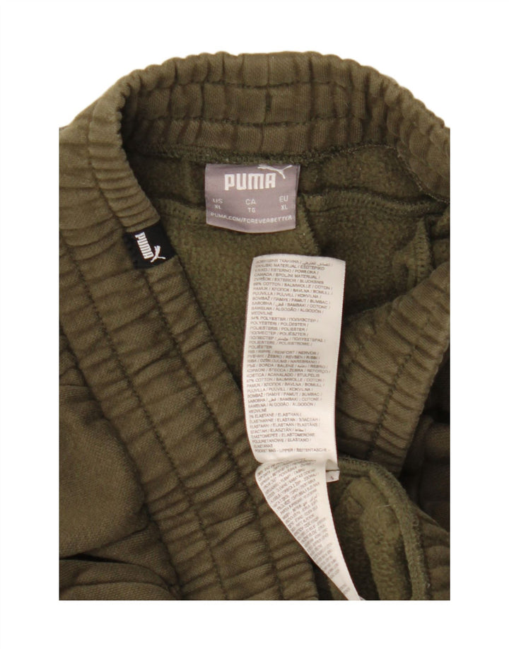 Pantaloni da tuta da uomo PUMA Joggers XL Verde Cotone