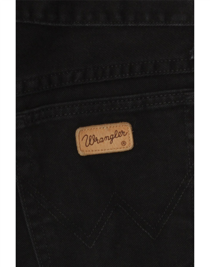 Jeans dritti da uomo Wrangler W32 L30 neri