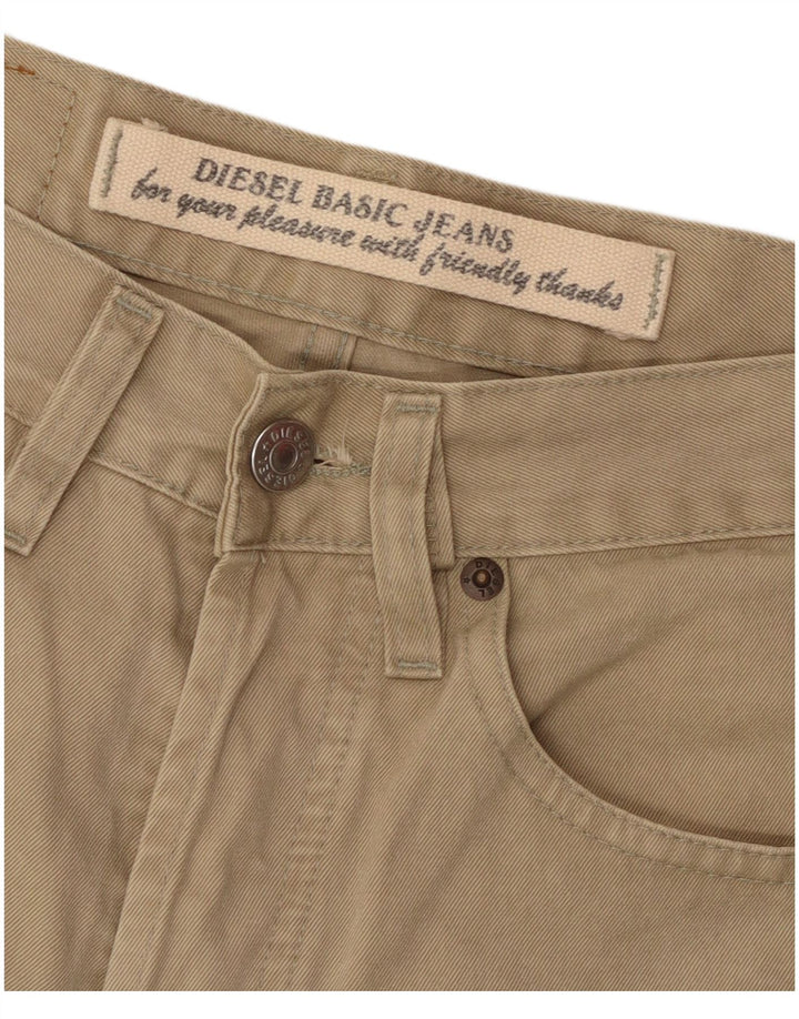 DIESEL Pantaloni casual dritti da uomo W29 L31 Cotone beige