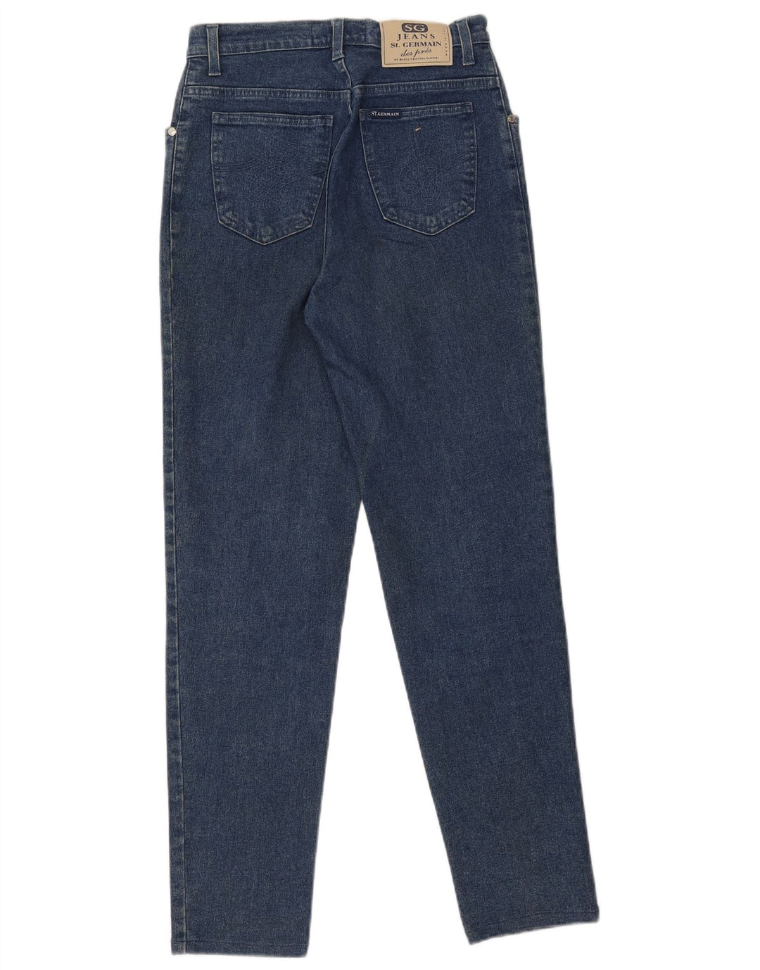 Jeans affusolati da donna St. Germain IT 44 medio W27 L29 cotone blu