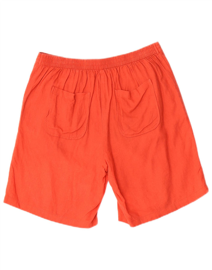 Pantaloncini casual da donna Marks & Spencer W28 rossi medi