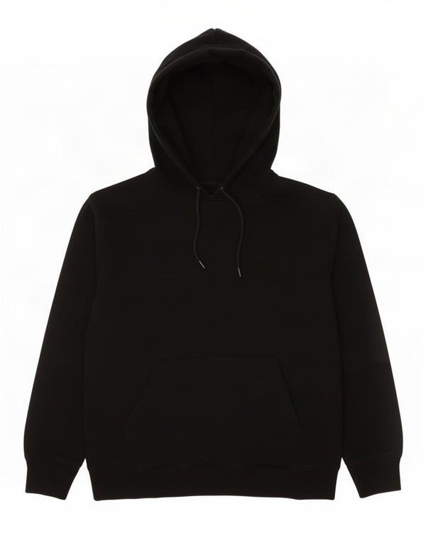 Maglione con cappuccio da donna Marks & Spencer UK 14 cotone nero medio