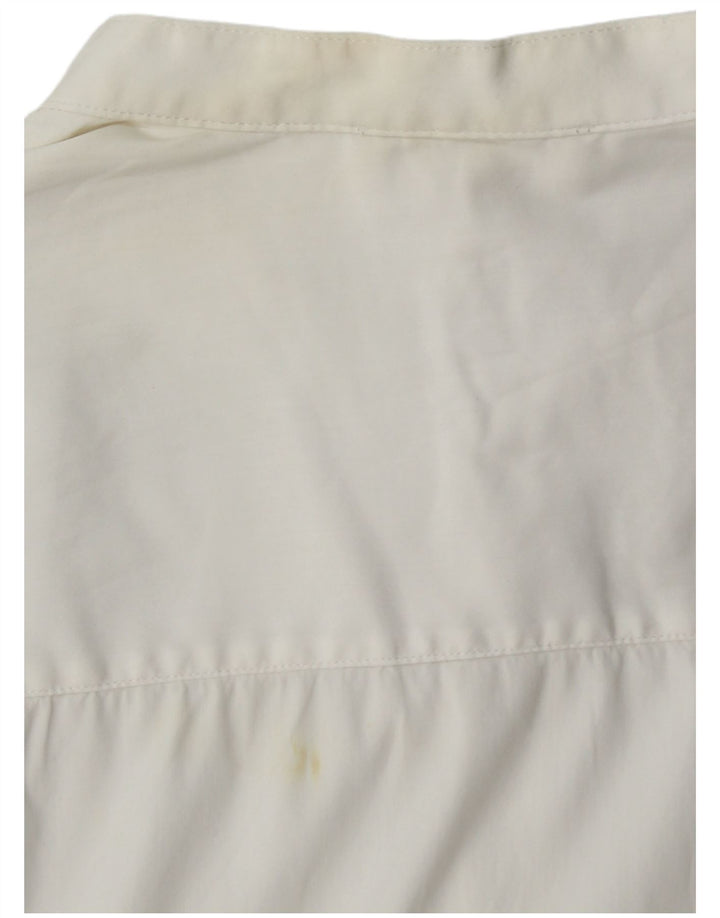 Camicia pullover da uomo Cos piccola in cotone bianco