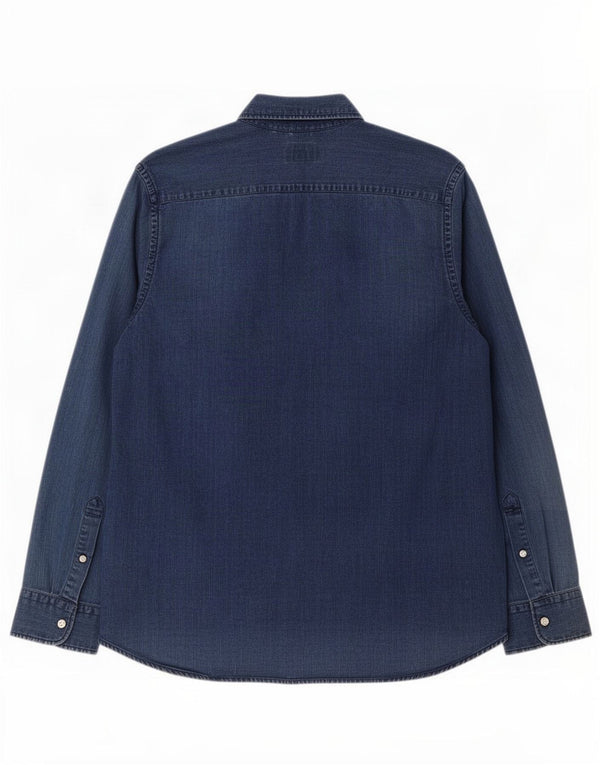 Camicia di jeans da uomo Levi's 2XL in cotone blu