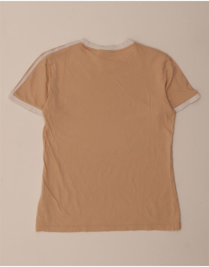 T-shirt da donna Adidas Top UK 14 cotone beige medio